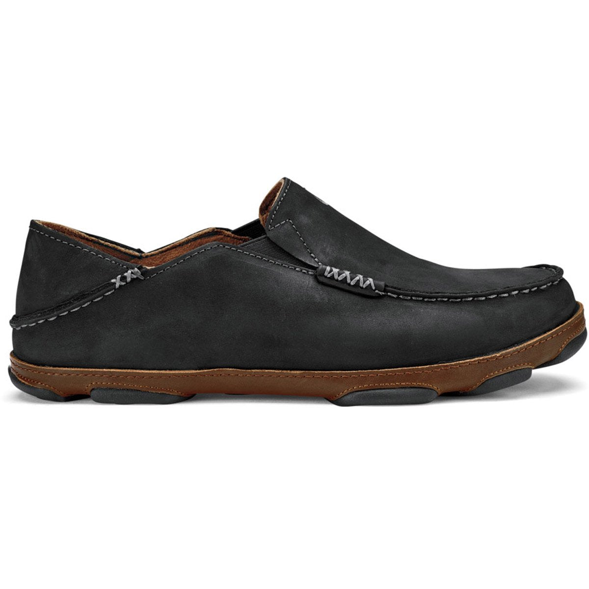 Olukai Men&#39;s Moloa Black / Toffee