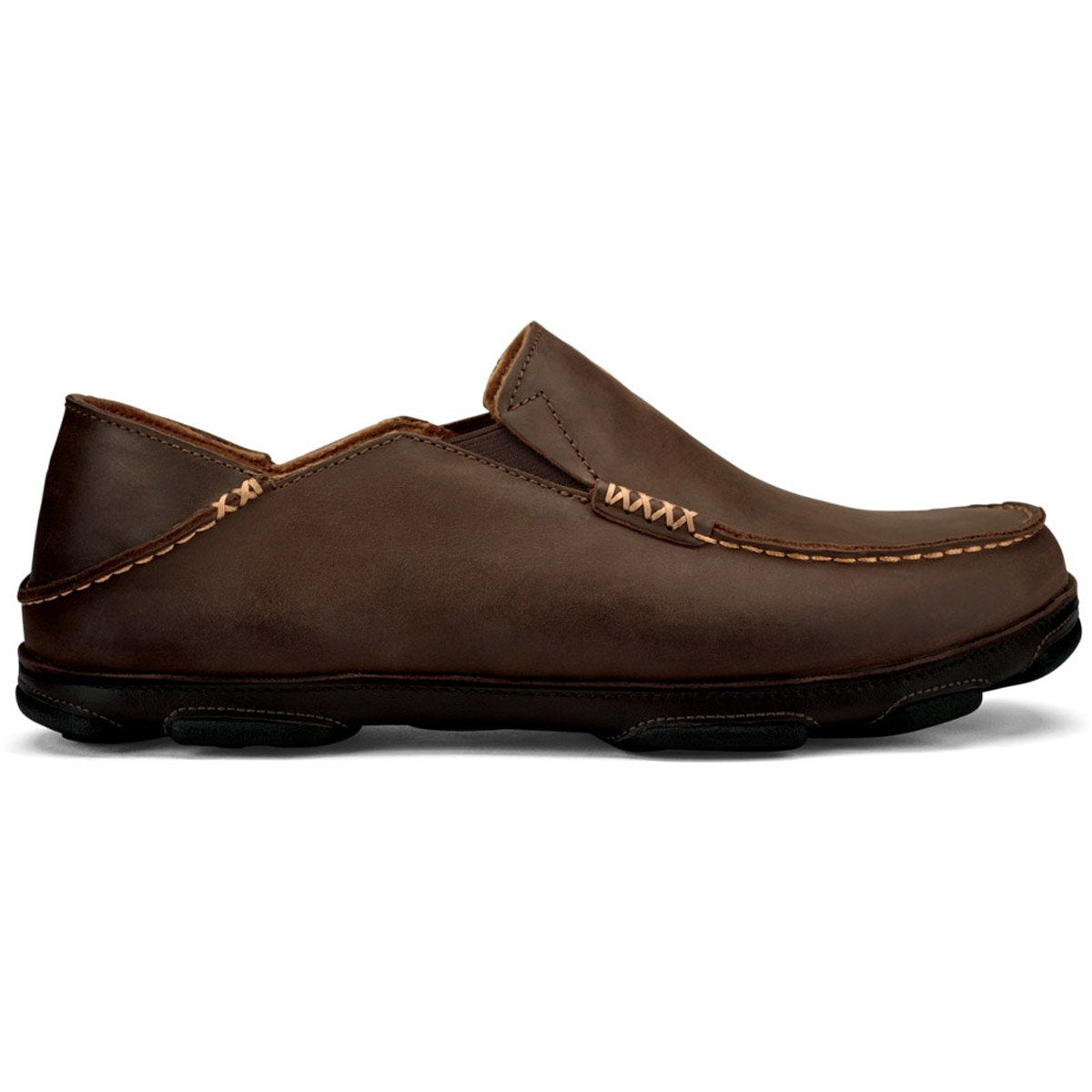 Olukai Men&#39;s Moloa Dark Wood / Dark Java
