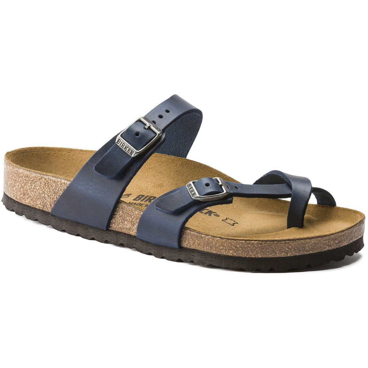 Birkenstock Mayari Oiled Leather Blue