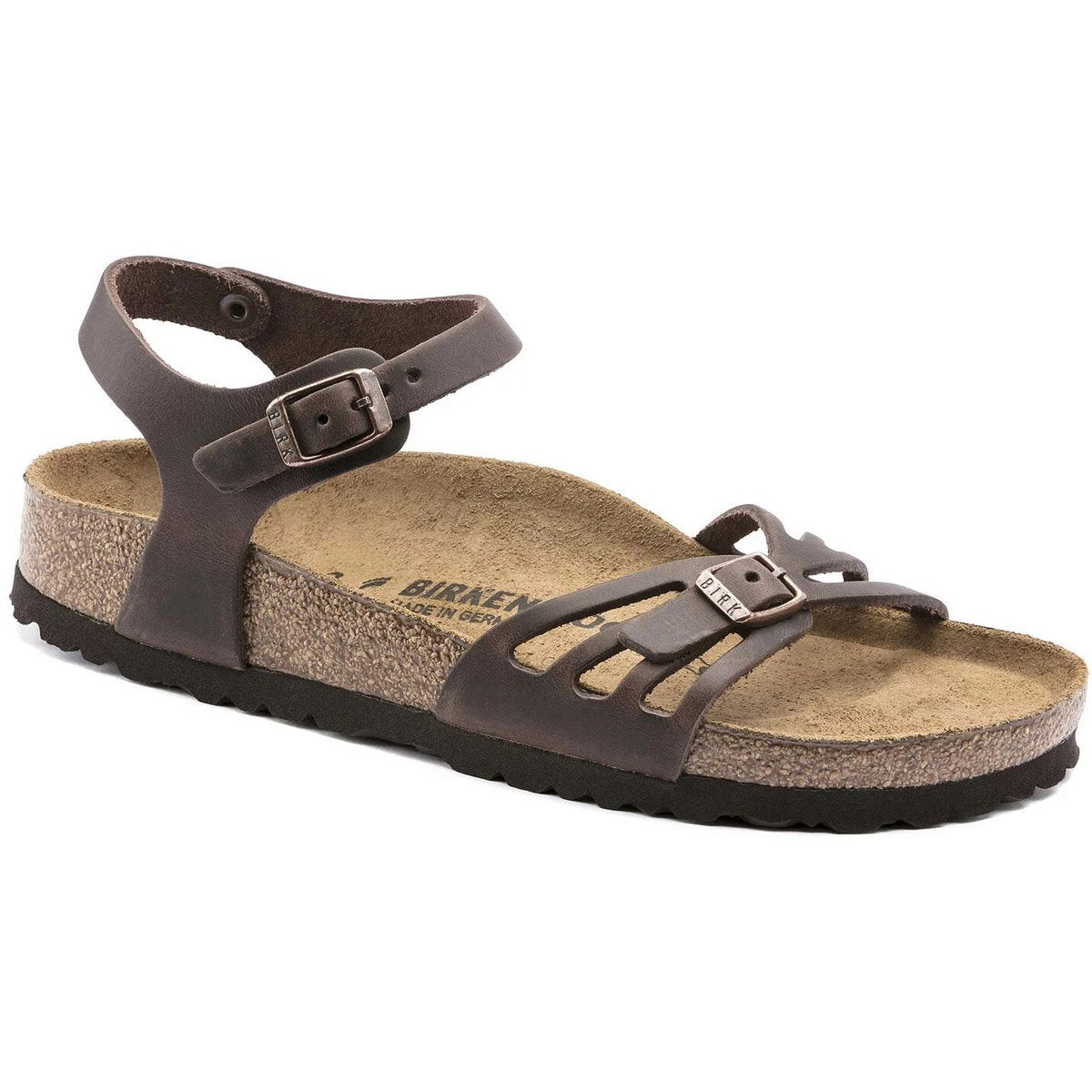 Birkenstock Women's Bali Oiled Leather Habana