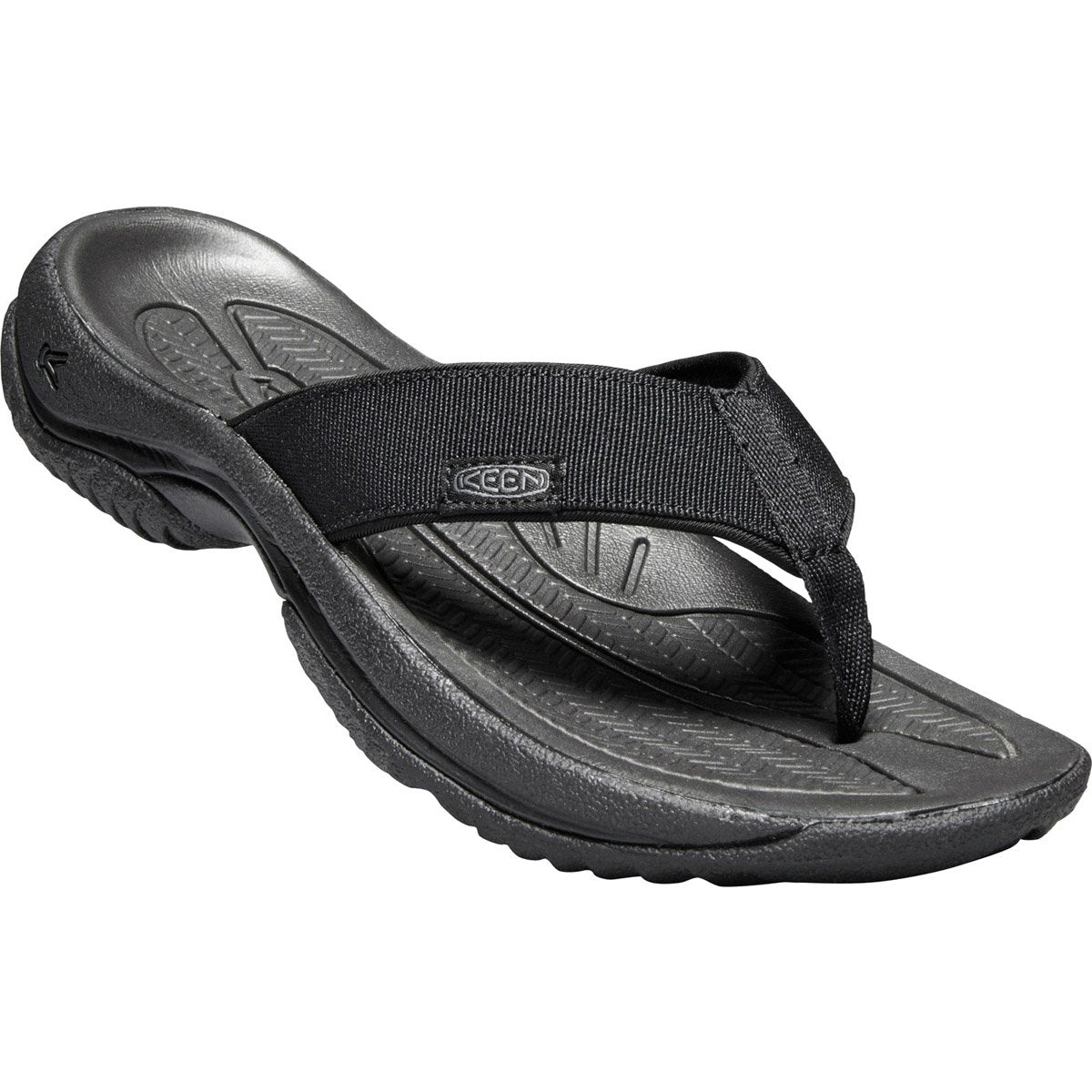 Keen Men&#39;s Kona Flip II Black/Steel Grey