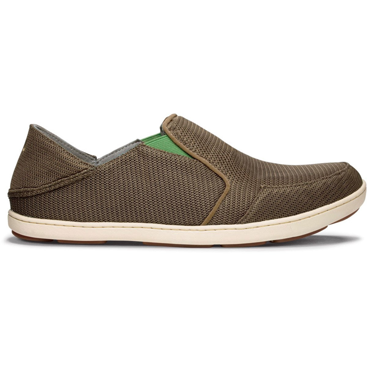 Olukai Men&#39;s Nohea Mesh Mustang / Lime Peel