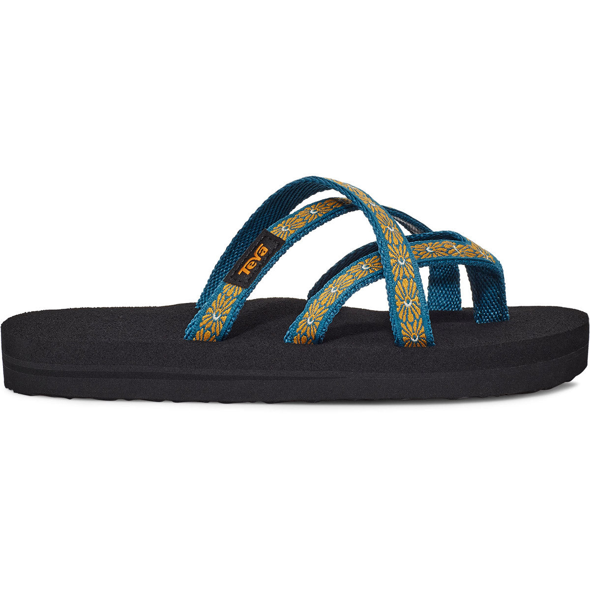 Teva Kids&#39; Olowahu Flower Loom Blue Coral