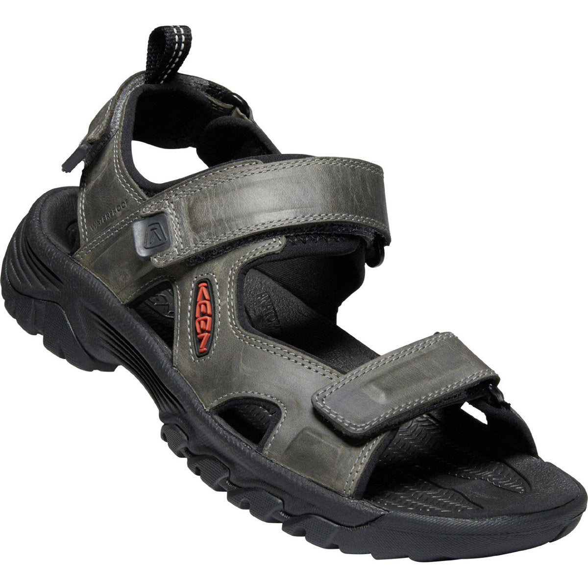 Keen Men&#39;s Targhee III Open Toe Sandal Grey/Black