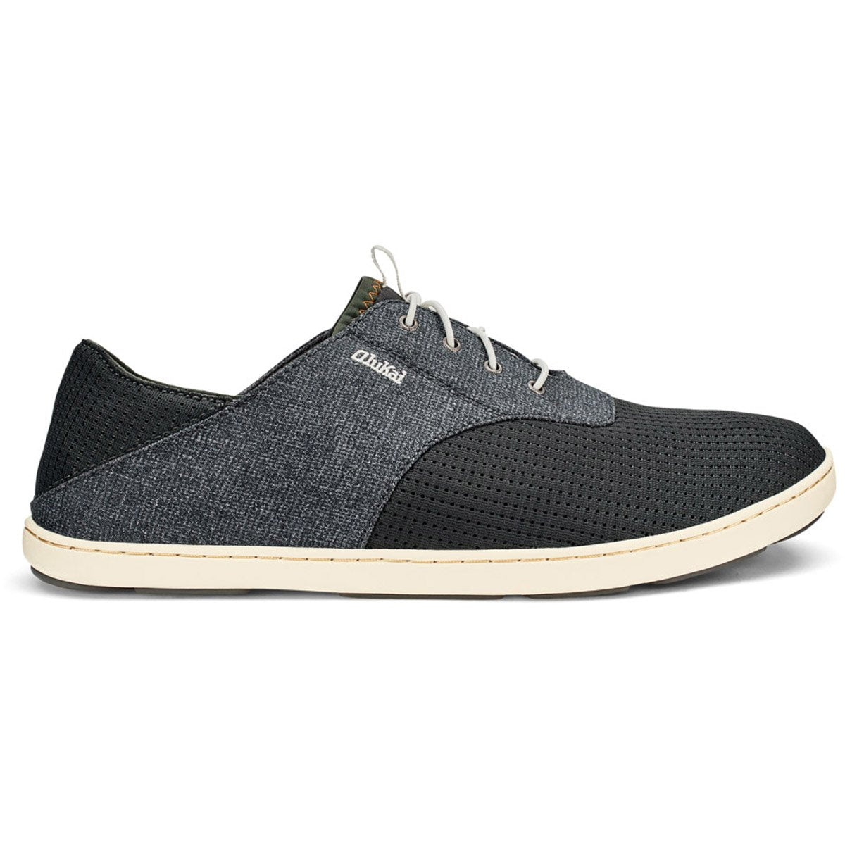 Olukai Men&#39;s Nohea Moku Dark Shadow/Dark Shadow