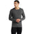 Icebreaker Men's Merino 260 Tech Long Sleeve Crewe Thermal Top Gritstone Heather