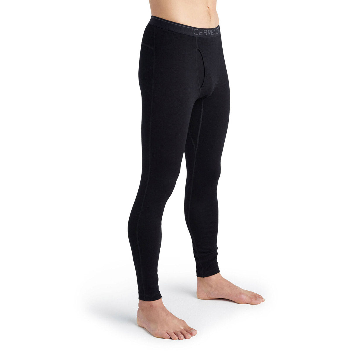 Icebreaker Men's Merino 260 Tech Thermal Leggings With Fly Black Monsoon