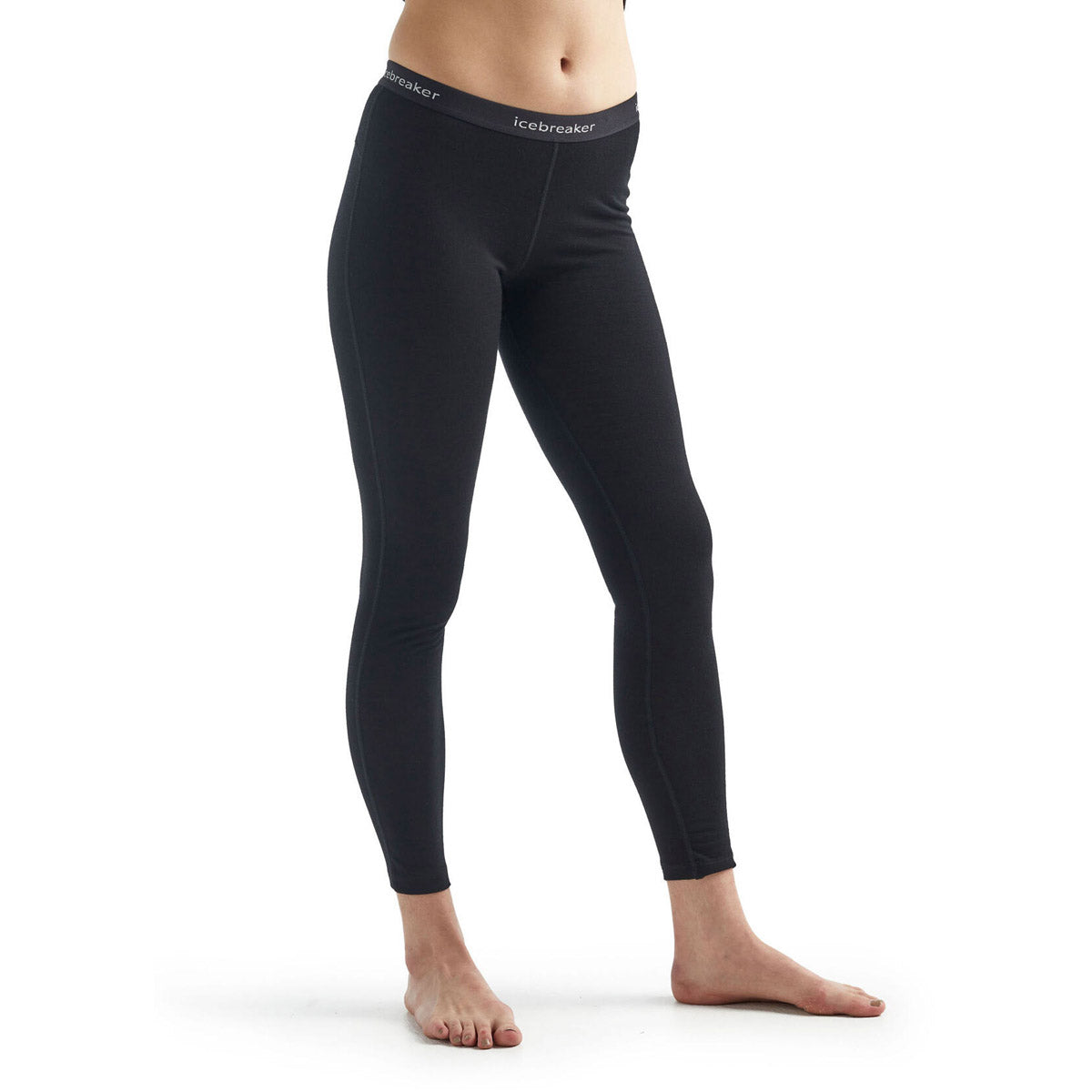 Icebreaker Women's Merino 200 Oasis Thermal Leggings Black