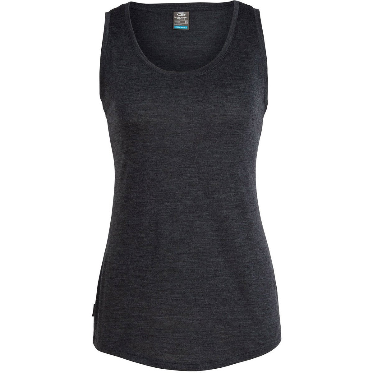 Icebreaker Women's Cool-Lite Sphere Tank Black Heather