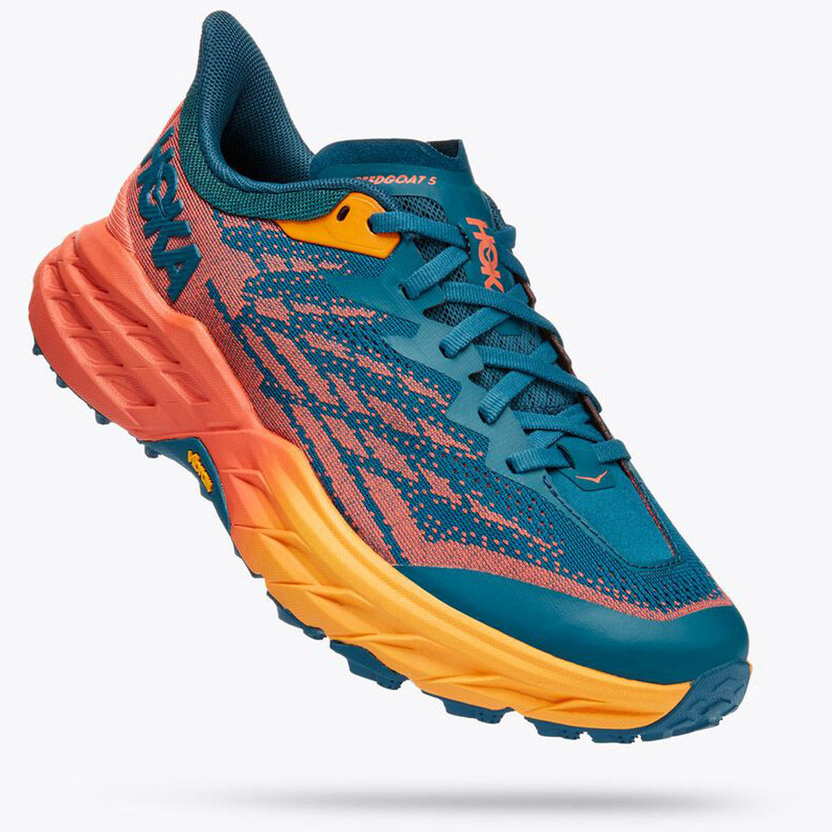 Hoka Women&#39;s Speedgoat 5 Blue Coral/Camellia