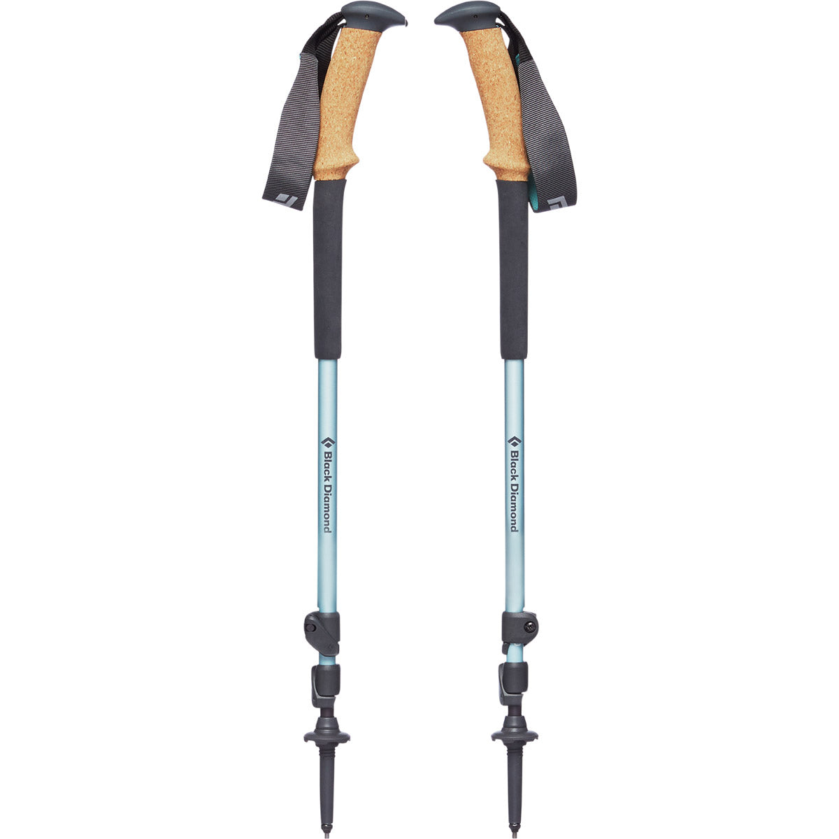 Black Diamond Women's Trail Ergo Cork Trek Poles Alpine Lake