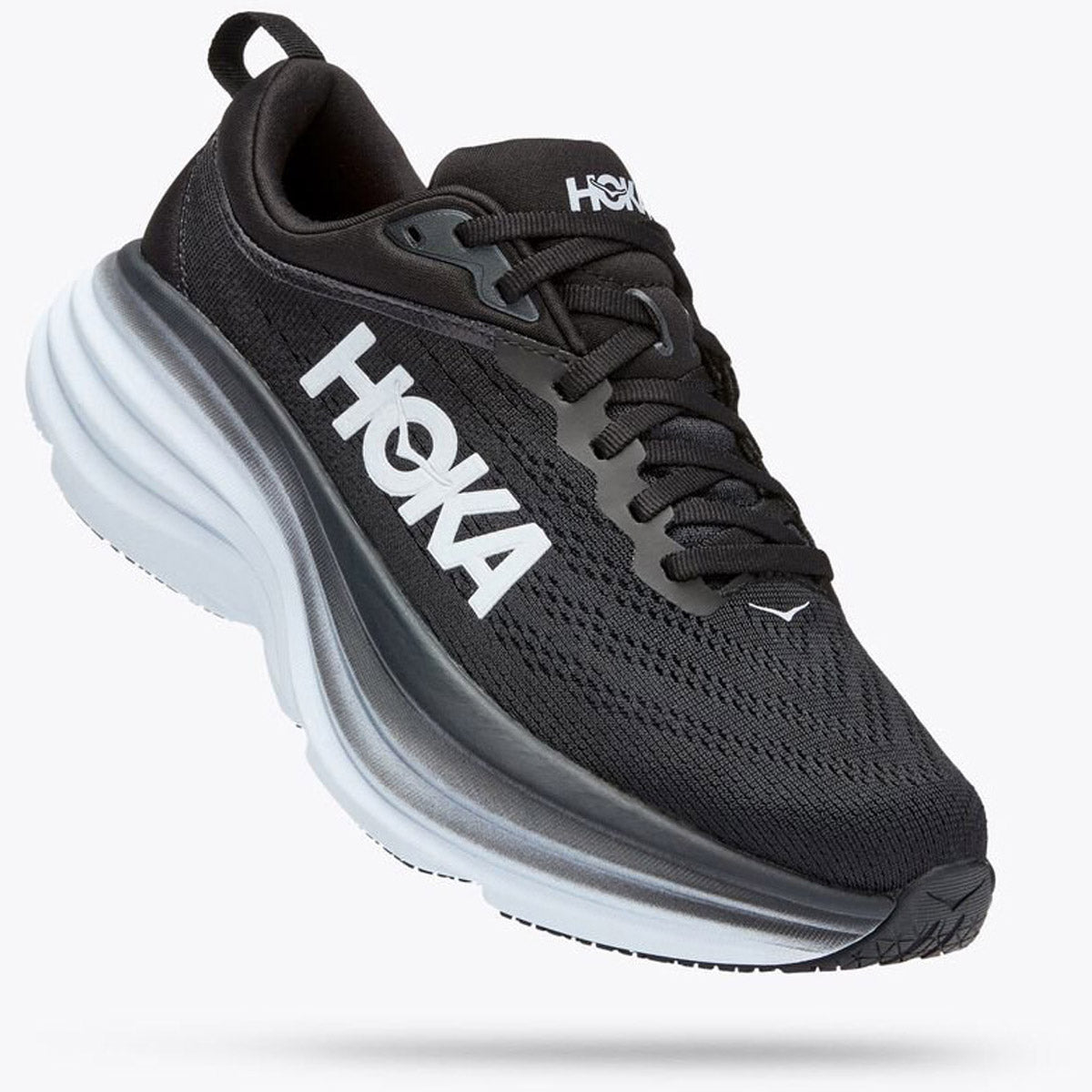 Hoka Women's Bondi 8 Black/White
