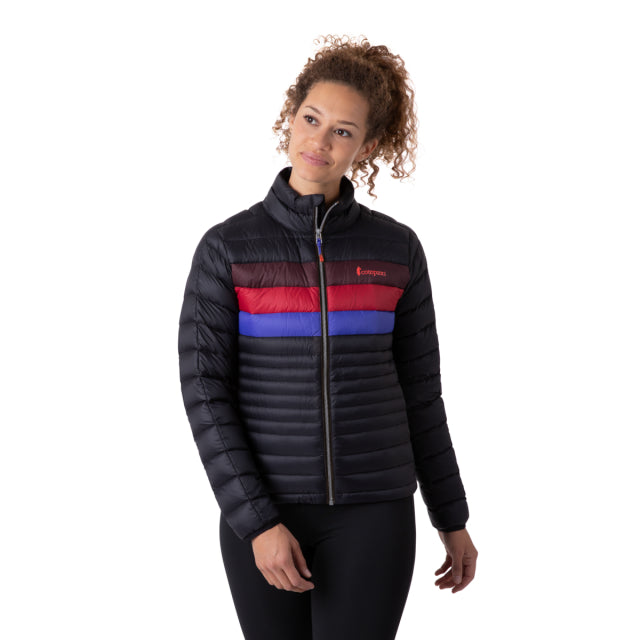 Cotopaxi Women's Fuego Down Jacket Iron Stripe