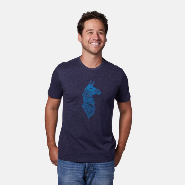 Cotopaxi Men&#39;s Topo Llama T-Shirt aritime / M