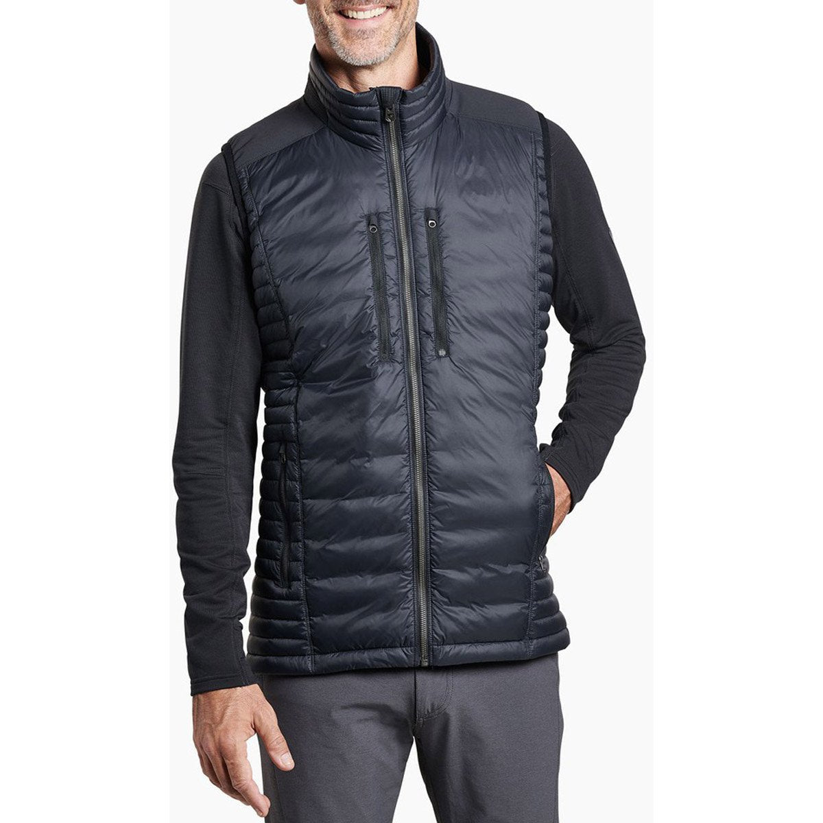 Kuhl Men&#39;s Spyfire Vest Raven