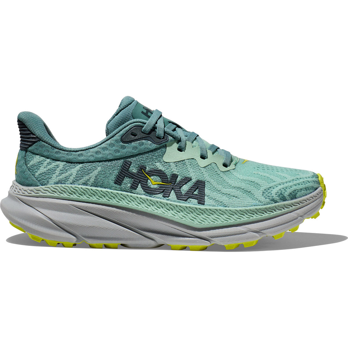 Hoka Women&#39;s Challenger 7 Mist Green/Trellis