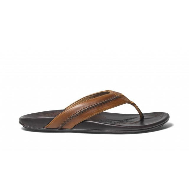 Olukai Men&#39;s Mea Ola Tan / Dark Java