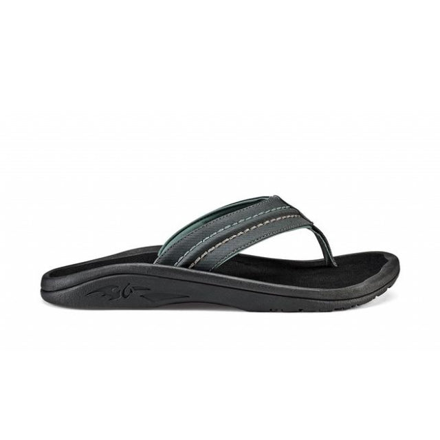 Olukai Men&#39;s Hokua Dark Shadow / Black