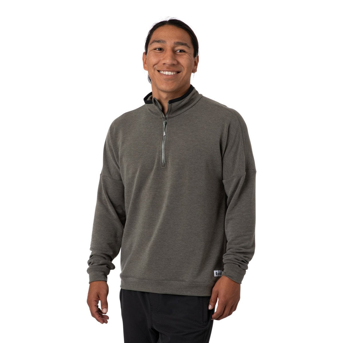 Cotopaxi Men&#39;s Lozano 1/4 Zip Fleece Iron Heather