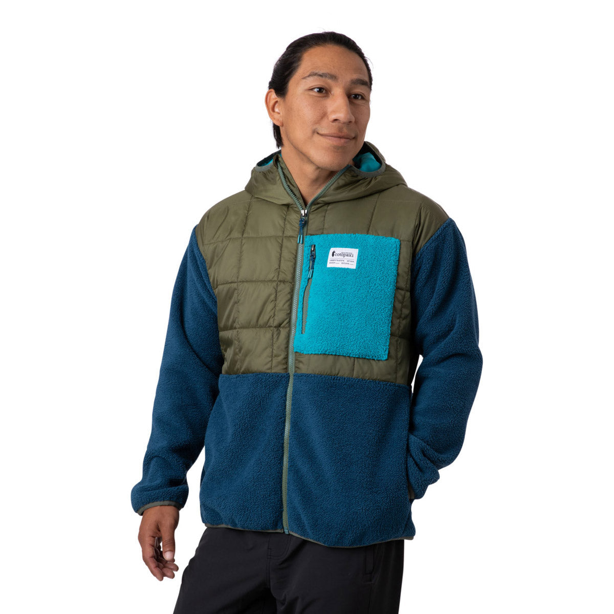 Cotopaxi Men&#39;s Trico Hybrid Jacket Spruce/Indigo