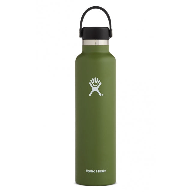 Hydro Flask 24 oz Standard Mouth Water Bottle Olive