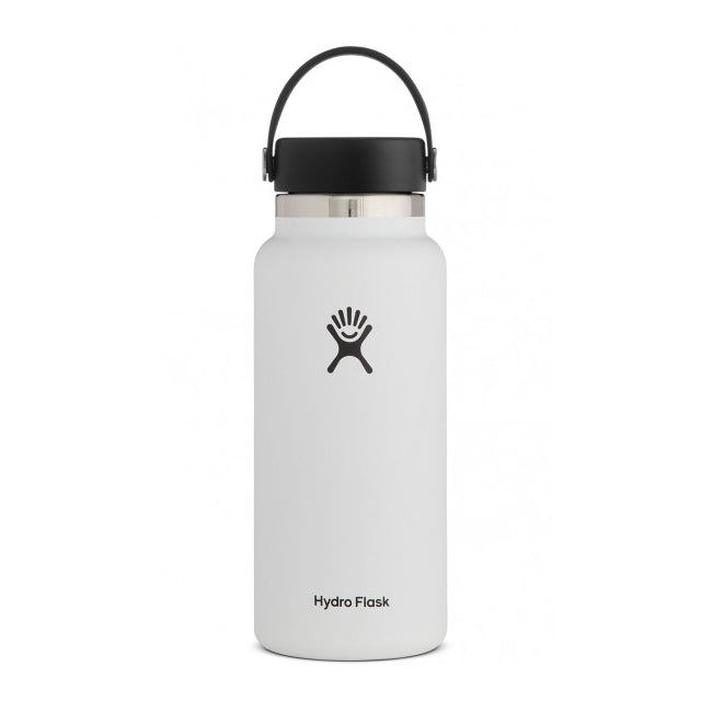 Hydro Flask 32 oz Wide Mouth Water Bottle White