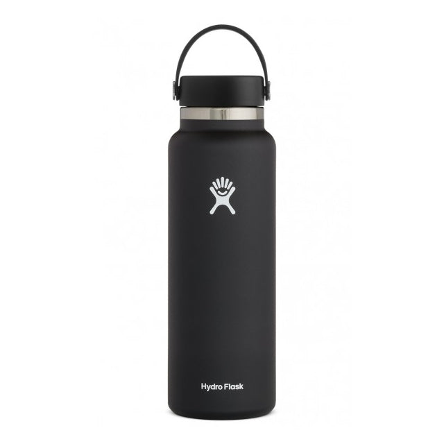 Hydro Flask 40 oz Wide Mouth Water Bottle Black
