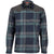 Simms Fishing Men's Blacks Ford Flannel Long Sleeve Shirt Admiral Storm Plaid