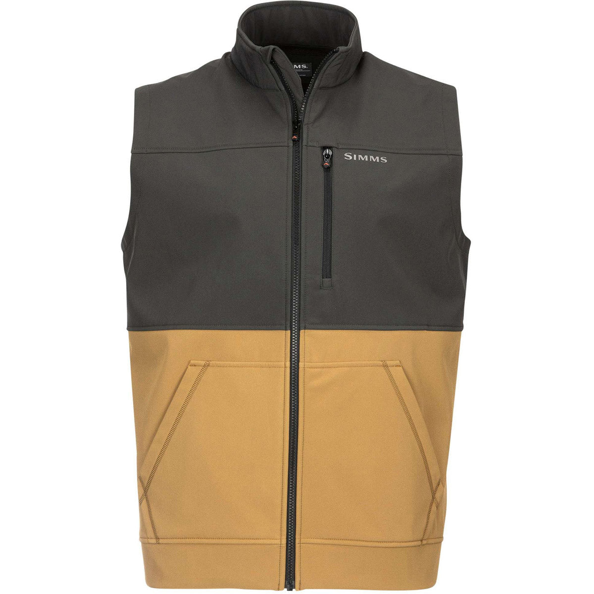 Simms Fishing Men&#39;s Rogue Fleece Vest Dark Bronze