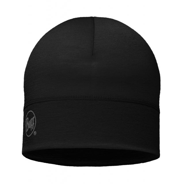 Buff Lightweight Merino Wool Beanie Black