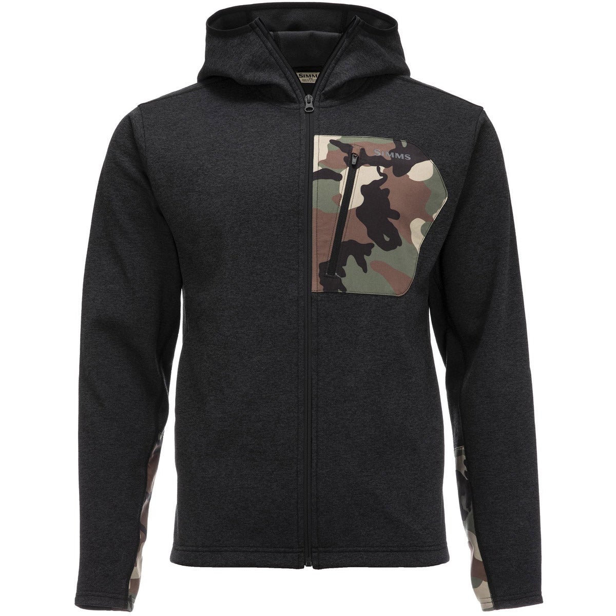 Simms Fishing Men&#39;s Simms CX Hoody Black Heather