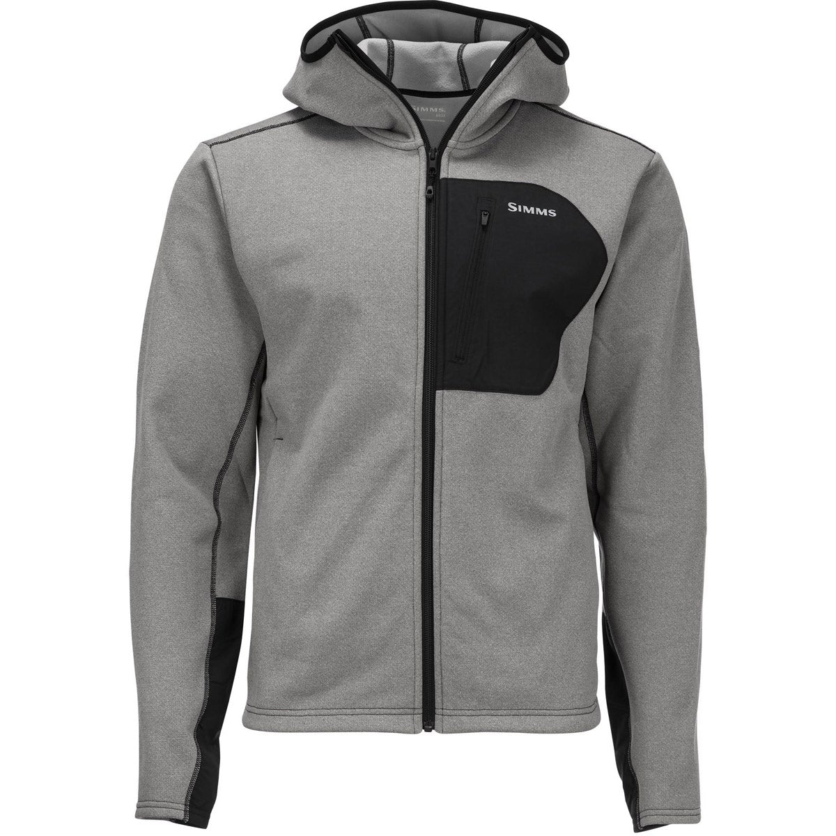 Simms Fishing Men&#39;s Simms CX Hoody Slate Heather