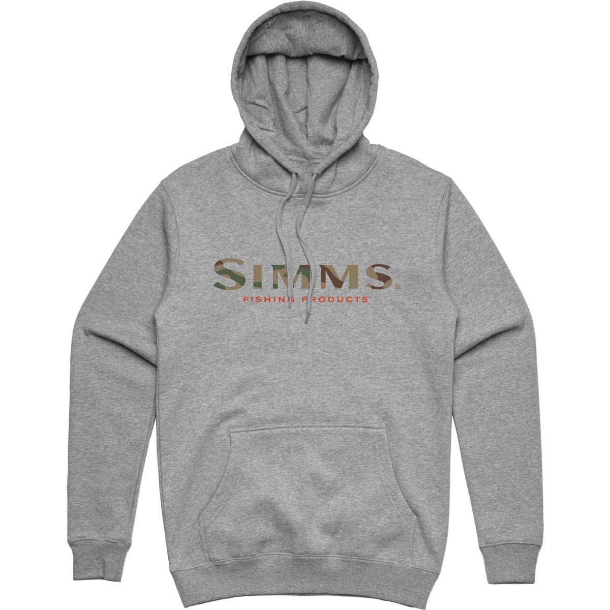 Simms Fishing Men&#39;s Simms Logo Hoody Grey Heather