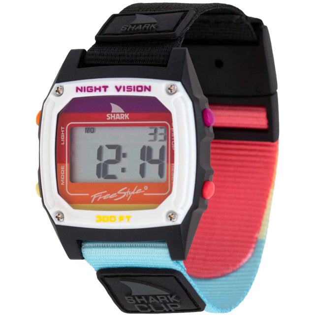 Freestyle Watches Sage Erickson Shark Classic Clip Flower Power Rainbow Licorice