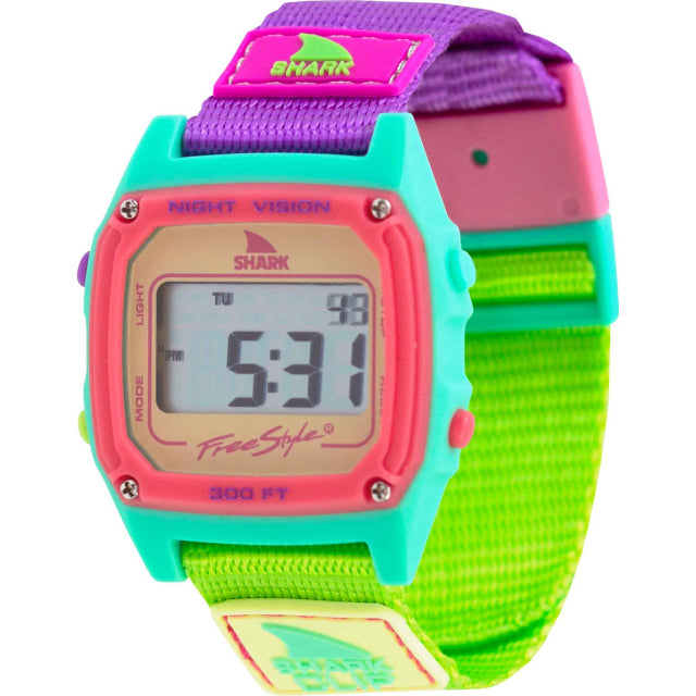 Freestyle Watches Sage Erickson Shark Classic Clip Flower Power Sour Apple