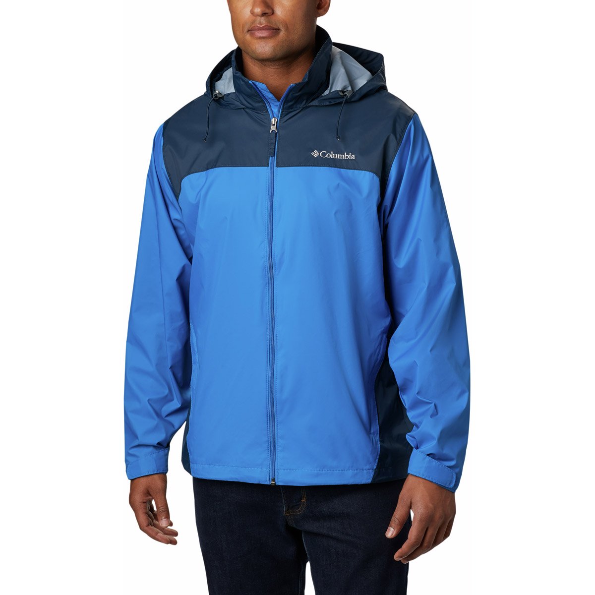 Columbia Men&#39;s Glennaker Lake Rain Jacket Blue Jay, Columbia Navy
