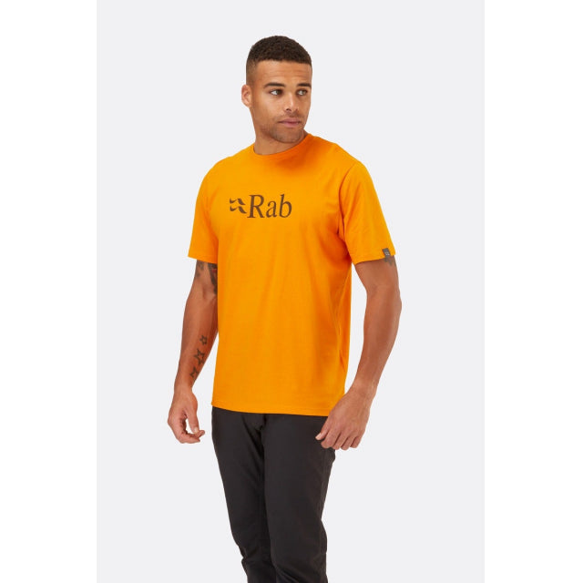 Rab Men's Stance Logo Organic Cotton Tee Sunset
