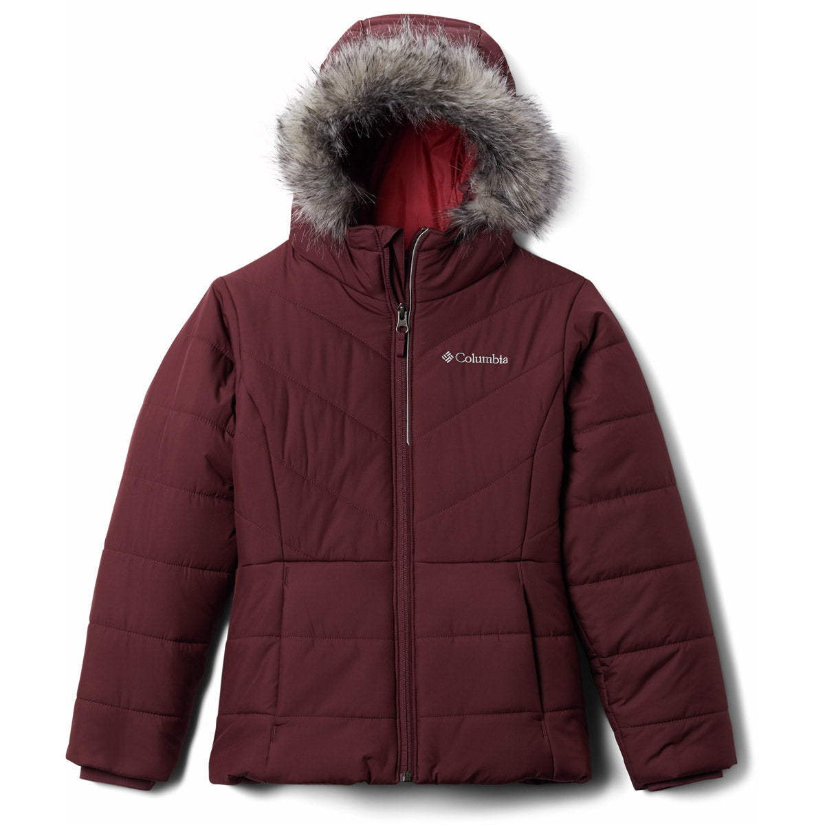 Columbia Girls&#39; Katelyn Crest Jacket Malbec