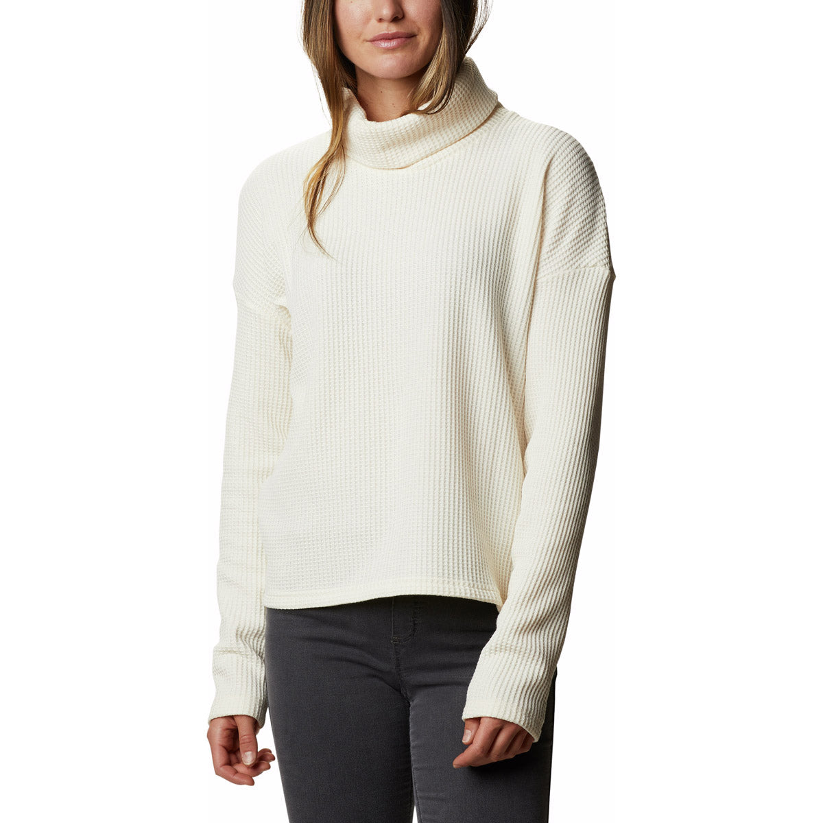 Columbia Women&#39;s Chillin Fleece Pullover Chalk Thermal