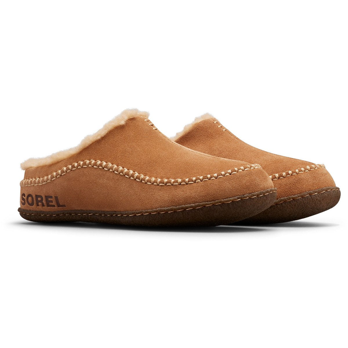 Sorel Men&#39;s Falcon Ridge II Slipper Camel Brown/Curry