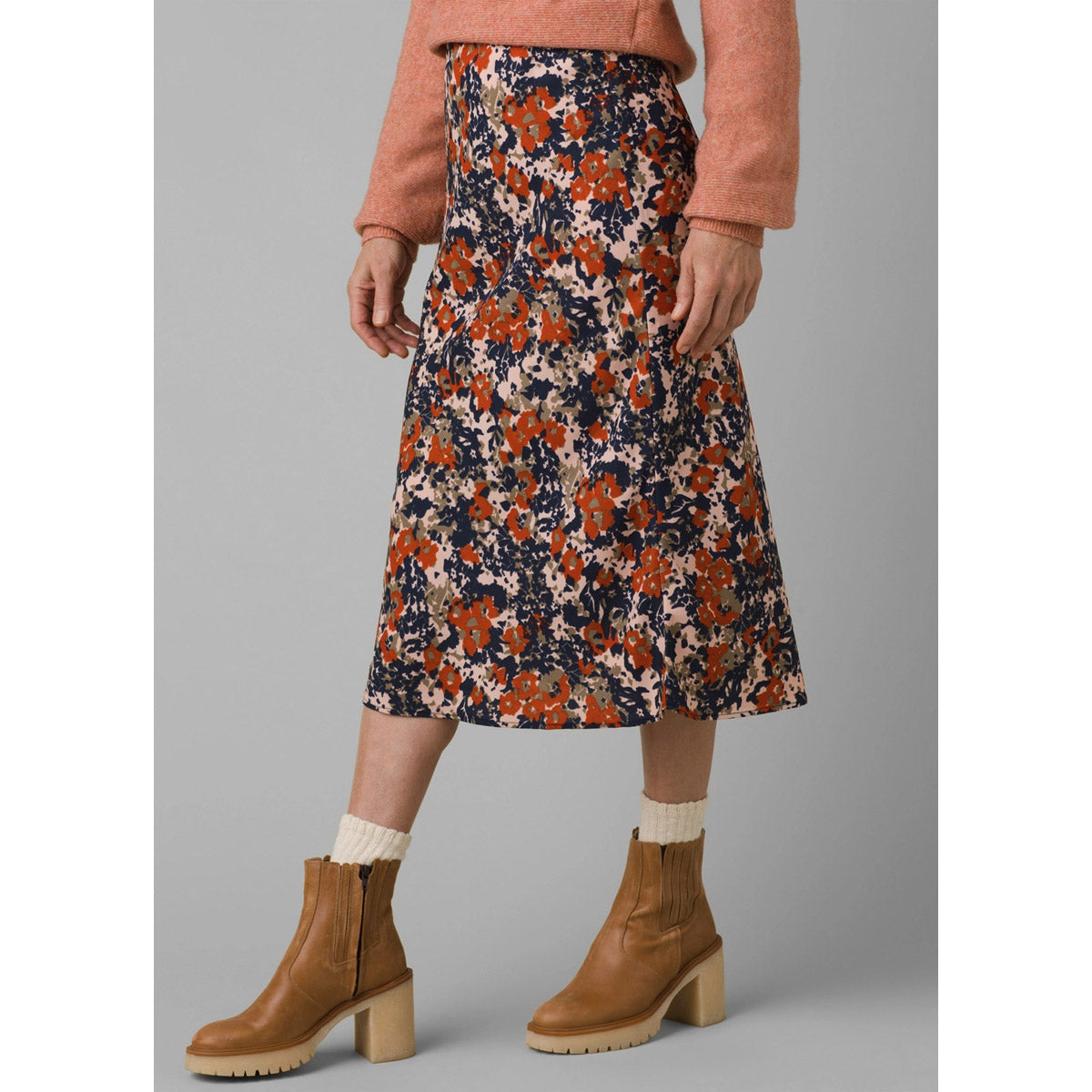 Prana Women&#39;s Puffect Skirt Nautical Wildflower