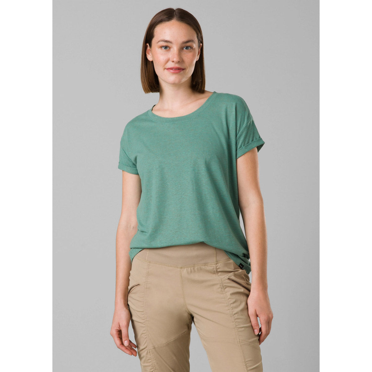 Prana Women&#39;s Cozy Up T-shirt Cove Heather