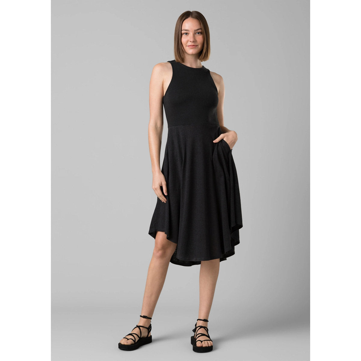 Prana Women&#39;s Cozy Up Bayjour Dress Black