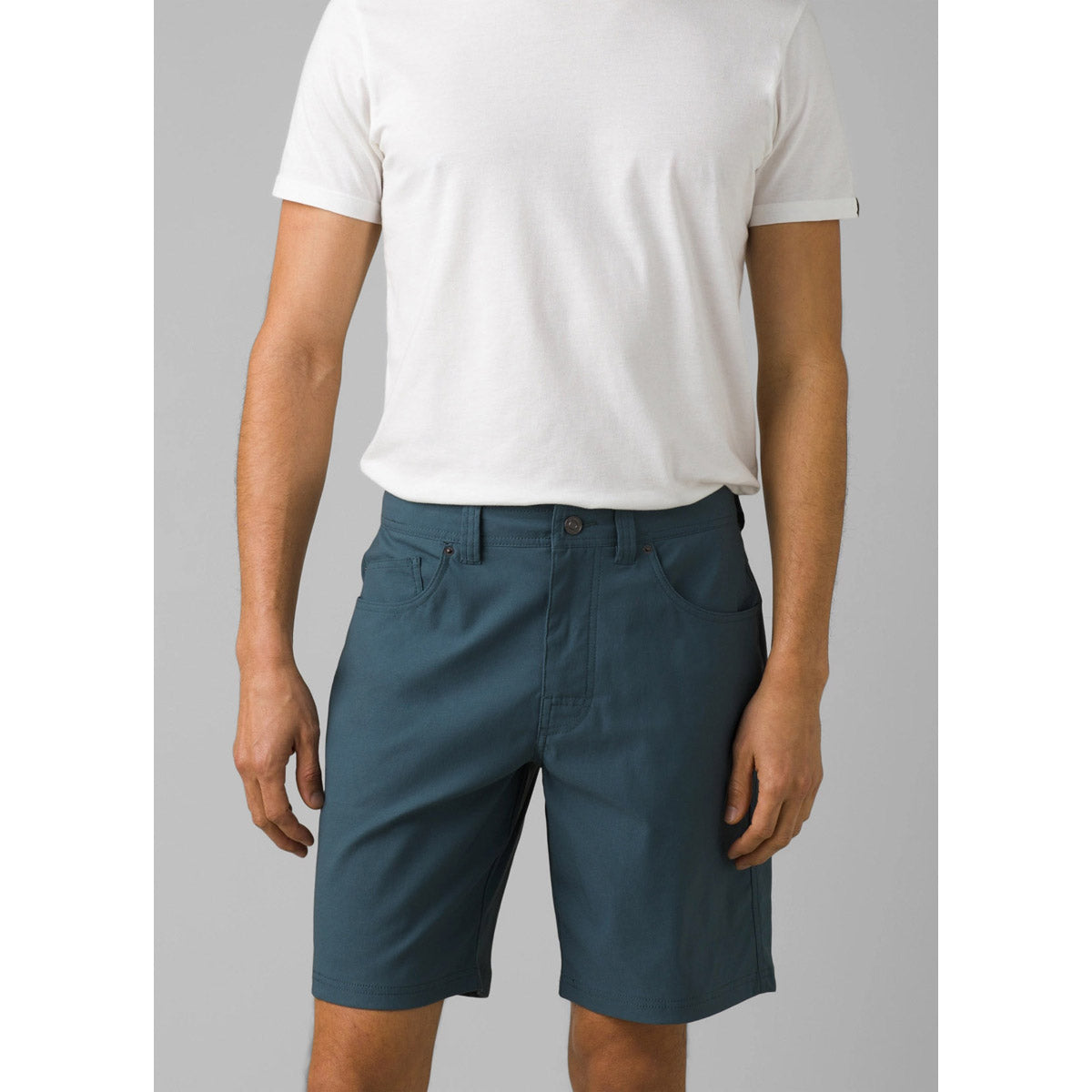 Prana Men&#39;s Brion Short II Grey Blue