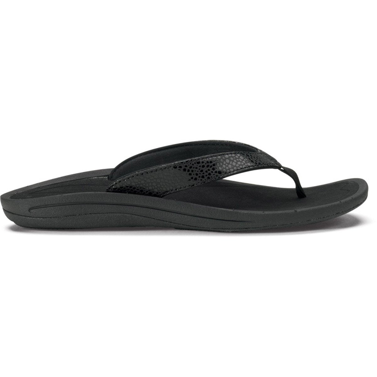 Olukai Women's Kulapa Kai Sandal Black / Black