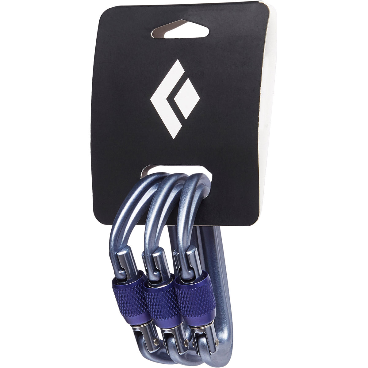 Black Diamond Liteforge Screwgate Carabiner 3-Pack Gray