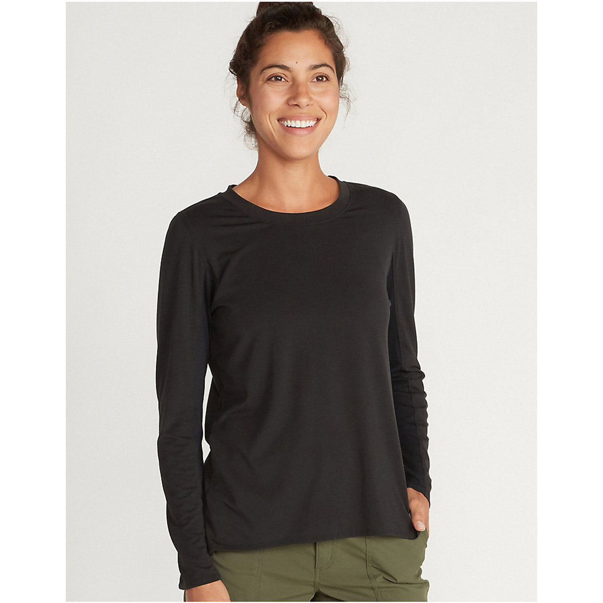 Exofficio Women's BugsAway Wanderlux Serra Long-Sleeve Shirt Black