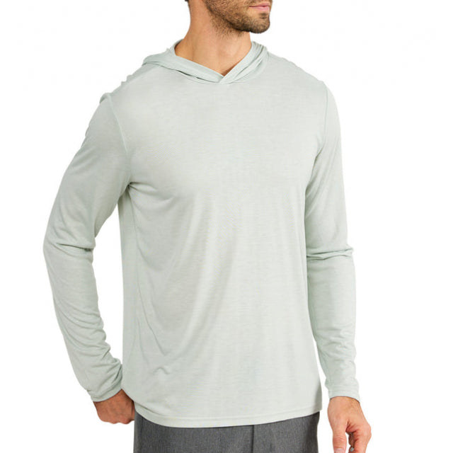 Free Fly Apparel Men&#39;s Bamboo Lightweight Hoodie Sage