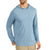 Free Fly Apparel Men's Bamboo Lightweight Shore Hoody Blue Fog