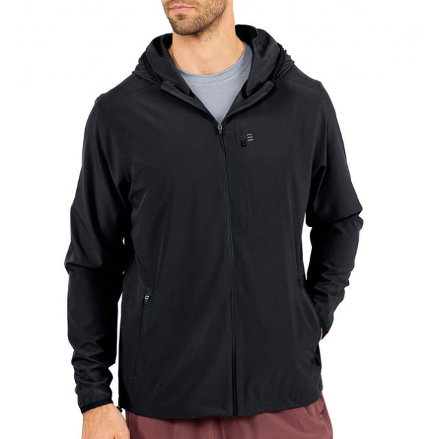 Free Fly Apparel Men&#39;s Breeze Jacket Black